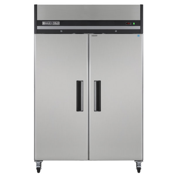 Maxx Cold 53.9" Double Door ReachIn Freezer, Top Mount Wayfair